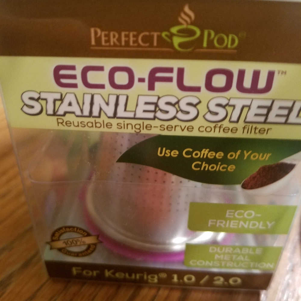 Perfect Pod Eco-Flow Coffee Filter 
For Keurig 1.0